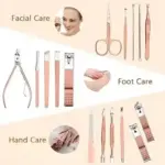 16-in-1 Manicure Kit – Stainless Steel Grooming Set - Image 3