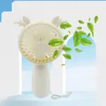 Mini USB Handheld Fan, Portable Rechargeable Mini Fan for Home, Office, Travel and Outdoor Use (1 Pc) - Image 2