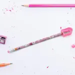 Kids' Stationery Kit: Wooden Pencils, Sharpener, Eraser, Diary (9 Pc Set) - Image 6