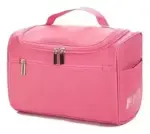 Lifini Makeup Organizer Pouch Bag for Women – Pink & Blue - Image 5