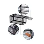 Foldable Mouse Trap Squirrel Trap Small Live Animal Trap Mouse Voles Hamsters Live Cage Rat Mouse Cage Trap for Mice Easy to Catch and Release - Image 3