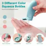 Travel Bottles Set, Leak Proof Silicone Containers for Toiletries, 10 Pack - Image 2