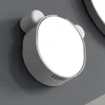 Plastic cute panda soap box wall mounted flip-top drain soap case | no drilling, waterproof - Durable Plastic - Image 5