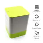 4 Layers Jewelry Box, 360 Degree Rotating Jewelry Box, Jewelry and Earring Organizer Box, Accessory Storage Box - Image 2