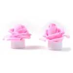Set of 2 Rose Flower Shaped LED Tealight Candles – Flameless Decorative Lights for Romantic Ambiance, Festivals, Parties, Weddings & Home Décor