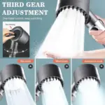 Shower Filter Shower Head, Adjustment Shower Head (3 Modes / 1 Pc) - Image 4