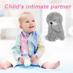 Portable Breathing Teddy Bear Soft Toy Plush Sound Machine, Baby Gift with Music, Lights & Breathing Motion Infant Toys for Newborns, Soft Breathing Stitch Teddy - Image 2