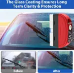Car Glass Oil Film Cleaner Brush – Automotive Cleaning - Image 2