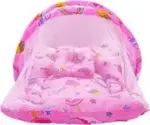 Pink Cotton Mosquito Net for Newborns