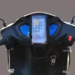 Bikeerz Mobile Holder Pouch for Scooty & Bikes – Rain Resistant Zip Mount
