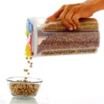 4 Section Storage containers airtight Transparent Food Plastic Storage Container - Image 5