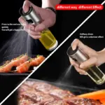 100ml Glass Oil Sprayer Dispenser Refillable Cooking Spray Bottle for Kitchen Use - Image 5