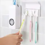 Plastic Automatic Toothpaste Dispenser & Tooth Brush Holder This Unique Automatic Toothpaste Dispenser Is Designed For Your Convenience | Premium, Durable, Compact, Organizer - Image 2