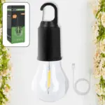 Rechargeable Camping Lights for Tents LED Camping Tent Lantern 3 Lighting Modes Tent Lamp Portable Emergency Camping Lights with Clip Hook for Camping Hiking Fishing, Backpacking (1 Pc) - Image 3