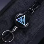 Safety Anti-Lost Retractable Keychain with Steel Wire  Compact & Durable - Image 3
