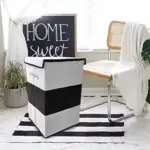 75L Laundry Basket Foldable & Collapsible Waterproof interior And Daily Storage - Image 4