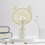 Mini USB Handheld Fan, Portable Rechargeable Mini Fan for Home, Office, Travel and Outdoor Use (1 Pc) - Image 4
