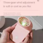 Portable Mobile Phone Holder Fan Personal Fan Multi- Function Fan Handheld Charging Fan (Battery Not Include) - Image 5