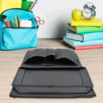 Sofa Arm Rest Hanging Storage Bag, Storage Bag for Sofa Ideal for Sorting Magazines iPad Books (Black) - Image 6