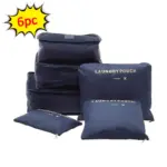 Waterproof Travel Packing Cubes Set 6 Pcs Organizer for Luggage, Laundry, and Storage - Image 6