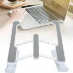 Adjustable Tablet Stand Holder with Foldable Legs Multi-Angle, Ergonomic Design for Tablets and Phones