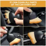 Mini Car Interior Cleaning Soft Brush -Car Cleaning Brushes Duster (1 Pc) - Image 2