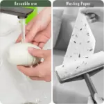 Portable Reusable Washable Lint Roller Ball for Clothes, Lint Remover for Clothes Lynch Remover Ball Gel Lint Roller for Clothes Dust Pet Hair Fur Remover. - Image 6