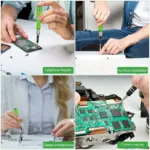 32-in-1 Mini Screwdriver Bits Set with Magnetic Flexible Extension Rod - Image 7