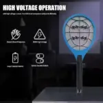 Suzolight Mosquito Racket – Fly Swatter, Plastic, Pack of 1 - Image 5