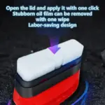 Car Glass Oil Film Cleaner Brush – Automotive Cleaning - Image 4