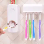 Plastic Automatic Toothpaste Dispenser & Tooth Brush Holder This Unique Automatic Toothpaste Dispenser Is Designed For Your Convenience | Premium, Durable, Compact, Organizer - Image 5