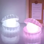 Pearl Shell Night Lamp Decorate Desk Lights Nursery Toy Lamp Led Pearl Shell Night Lights For Bedroom & Home - Image 6