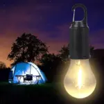 Rechargeable Camping Lights for Tents LED Camping Tent Lantern 3 Lighting Modes Tent Lamp Portable Emergency Camping Lights with Clip Hook for Camping Hiking Fishing, Backpacking (1 Pc)