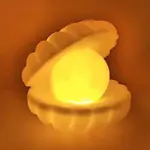 Pearl Shell Night Lamp Decorate Desk Lights Nursery Toy Lamp Led Pearl Shell Night Lights For Bedroom & Home - Image 5