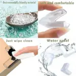Pack of 12 pcs Silicon Corner Protector for Sharp Edges, Edge Protector for Furniture, Table Corner Guards for Sharp Edges, Baby Proofing Edge & Corner Guards (12 pcs, Transparent) - Image 2