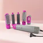 5 in 1 Hot Air Hair Dryer Brush – Multifunctional Styler with Detachable Heads for Drying, Straightening & Curling (1000W). - Image 3