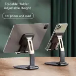 Phone Holder for Table, Foldable Universal Mobile Stand for Desk - Image 5