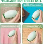 Portable Reusable Washable Lint Roller Ball for Clothes, Lint Remover for Clothes Lynch Remover Ball Gel Lint Roller for Clothes Dust Pet Hair Fur Remover. - Image 5