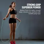 Speed Skipping Rope With Foam Padded Handles Ã‚â‚¬â€œ Ideal For Cardio | Flexible, Easy Release, Kitchen Use - Image 2