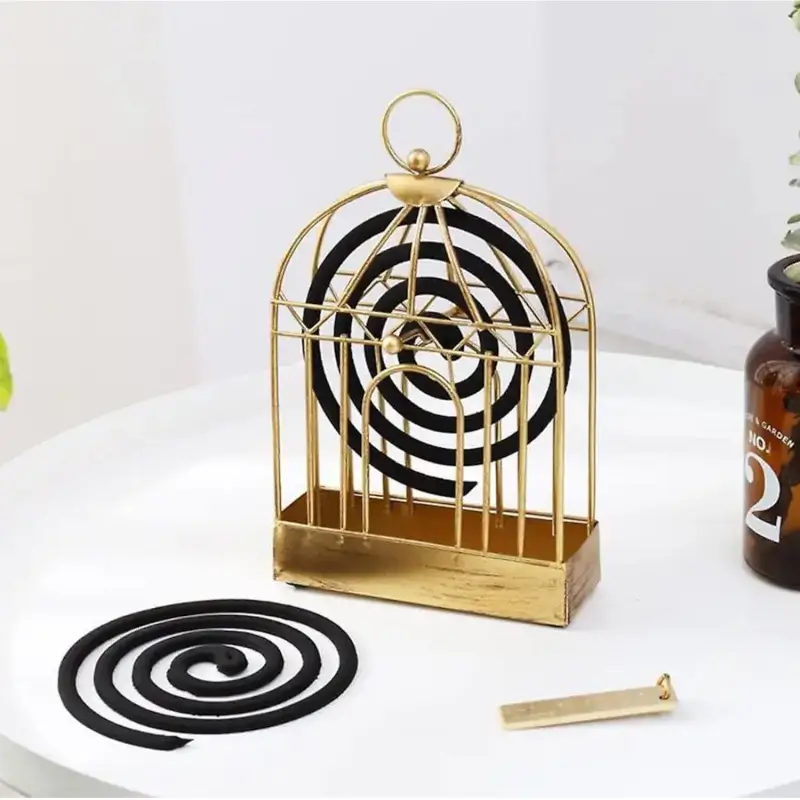 Rw7iDfWeBZxJM0DsxUd28xZMHFnWAIdtzef4C8Vb.webp Mosquito Coil Holder, Vintage Style Durable Household Mosquito Stand for Office Home - Image 1