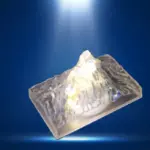 Unique Plastic Night Light: Flameless LED (Iceberg Design, Gift) - Image 4