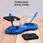 Dining Table Stand 2 Pcs Pickle Jar Spice Tray Spoons Virgin Plastic Kitchen Storage Container Serving Salt Pepper Sauces Chutney Masala Mukhwas, Aachar - Image 5