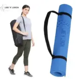 4MM YOGA MAT ENVIRONMENT FRIENDLY, EASY TO CARRY WITH CARRY STRAP - Image 6
