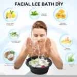 Silicone Ice Facial Bowl with Built-In Ice Tray Foldable Skin Care Bowl (1 Pc) - Image 6