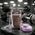 Premium Gym Shaker Bottle Ml Approx Leak Proof Protein Shaker With Mixing Ball Bpa Free Sports Water Bottle For Fitness Gym Workout Protein Shake | Reusable, Leakproof, Portable, Dai - Image 2