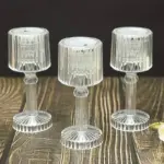 Portable Crystal LED Table Lamp Elegant Decorative Light