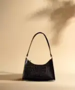 Textured Sling Bag for Women – Faux Leather Crossbody Bag - Image 4