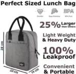 Lunch Bag Travel Nylon - Image 3