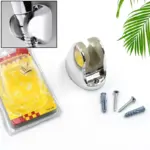 Adjustable Hand Shower Holder with Fixing Screws Adjustable Bracket for Bathroom - Image 2