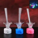 Set of 3 Multi Color LED Fiber Optic Flower Night Lamp Decorative Table Light for Bedroom, Home Decor, Party and Festival Lighting - Image 2